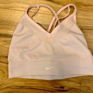 Nike Dri-Fit sport bra light pink